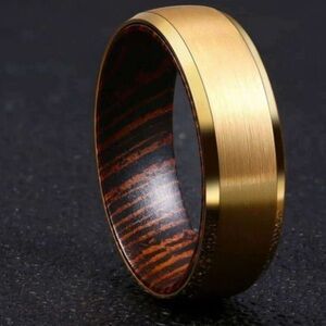 Gentle Bands - The Oaken men’s wedding band / ring